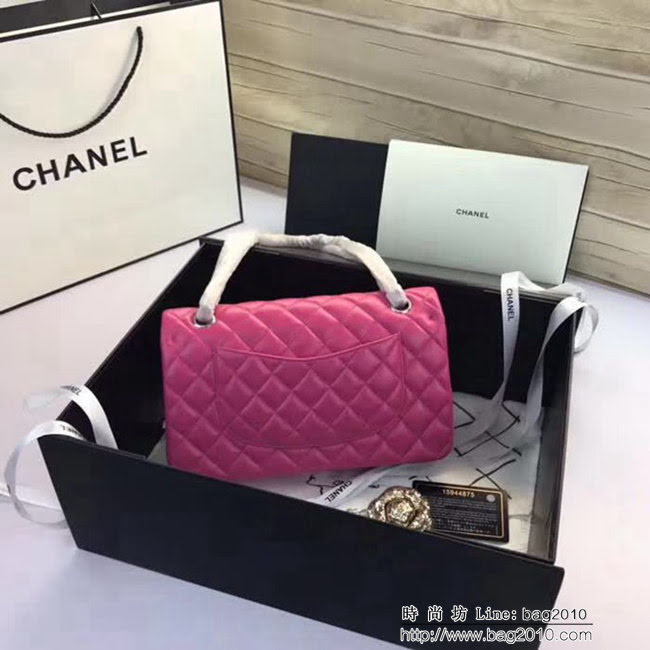 香奈兒CHANEL 原單精品升級版A1112進口小羊皮 金銀鏈條單肩斜挎包 DSC1411